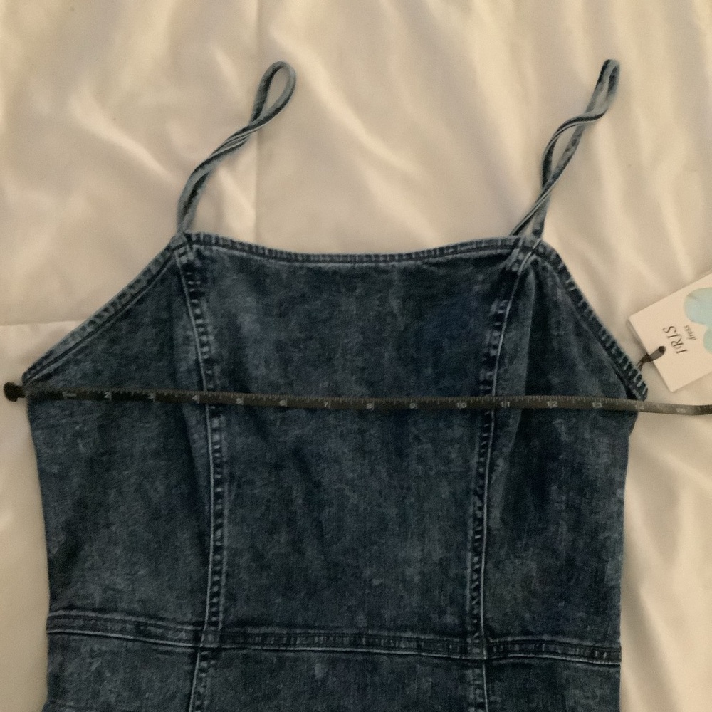 NWT Denim Bodycon Mini Dress - Picture 4 of 6